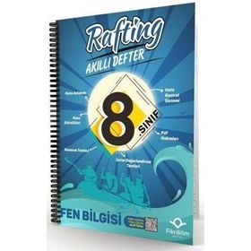 8. Sınıf Fen Bilimleri Rafting Akıllı Defter - FikriBilim Yayınları