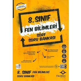 8. Sınıf Fen Bilimleri Sörf Soru Bankası-FikriBilim Yayınları