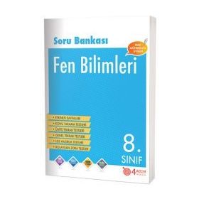 8. Sınıf Fen Bilimleri Soru Bankası 4 Adım Yayınları