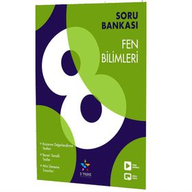 8. Sınıf Fen Bilimleri Soru Bankası-5 Yıldız Yayınları