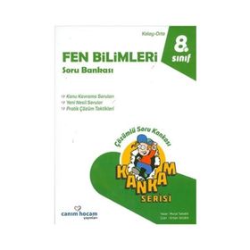 8. Sınıf Fen Bilimleri Soru Bankası Canim Hocam Yayınları