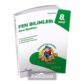 8. Sınıf Fen Bilimleri Soru Bankası Canim Hocam Yayınları