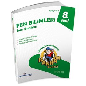 8. Sınıf Fen Bilimleri Soru Bankası Canim Hocam Yayınları