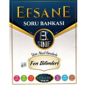 8. Sınıf Fen Bilimleri Soru Bankası Efsane Yayınları