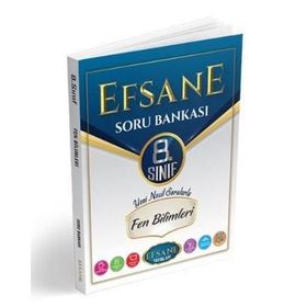 8. Sınıf Fen Bilimleri Soru Bankası Efsane Yayınları
