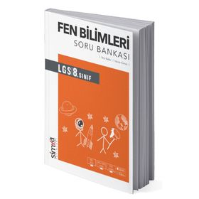 8. Sınıf Fen Bilimleri Soru Bankası Kitabı-Simya Yayınları