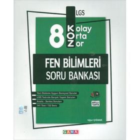 8. SINIF FEN BILIMLERI SORU BANKASI - KOMISYON