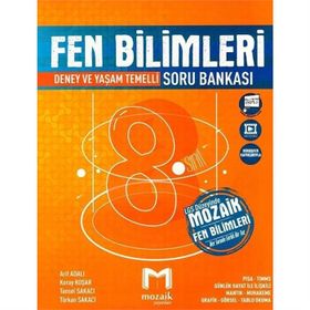 8. Sınıf Fen Bilimleri Soru Bankası - Mozaik Yayınları