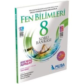8. Sınıf Fen Bilimleri Soru Bankası - Muba Yayınları