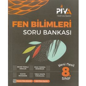 8. Sınıf Fen Bilimleri Soru Bankası-Piva Yayınları