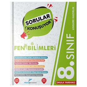 8. Sınıf Fen Bilimleri Soru Bankası Pruva Akademi Yayınları