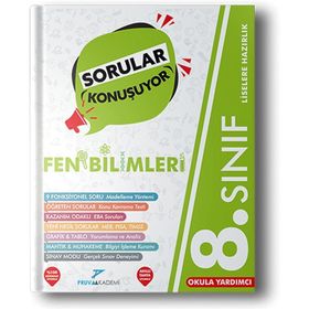 8. Sınıf Fen Bilimleri Soru Bankası Pruva Akademi Yayınları