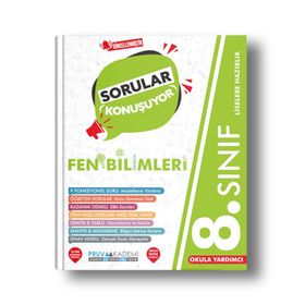 8. Sınıf Fen Bilimleri Soru Bankası Pruva Akademi Yayınları