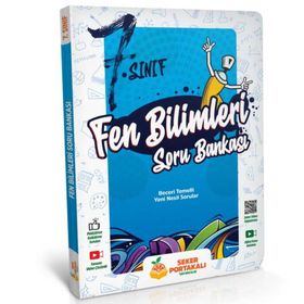 8. Sınıf Fen Bilimleri Soru Bankası - Şeker Portakalı Yayınları