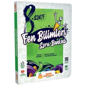8. Sınıf Fen Bilimleri Soru Bankası - Şeker Portakalı Yayınları