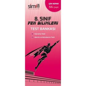 8.Sınıf Fen Bilimleri Soru Bankası Simya Dergisi Yayınları