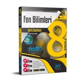 8. Sınıf Fen Bilimleri Soru Bankası Tamamı Video Çözümlü Netto-Referans Yayınları