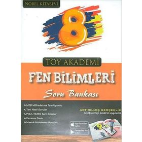 8. Sınıf Fen Bilimleri Soru Bankası Toy Akademi Yayınları