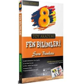 8. Sınıf Fen Bilimleri Soru Bankası Toy Akademi Yayınları