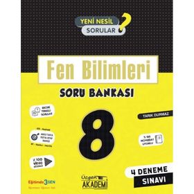 8. Sınıf Fen Bilimleri Soru Bankası-Üçgen Akademi Yayınları