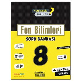 8. Sınıf Fen Bilimleri Soru Bankası-Üçgen Akademi Yayınları