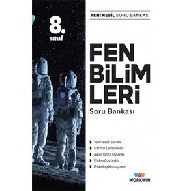 8. Sınıf Fen Bilimleri Soru Bankası-Workwin Yayınları