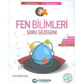 8. Sınıf Fen Bilimleri Soru Gezegeni - Gezegen Yayınları