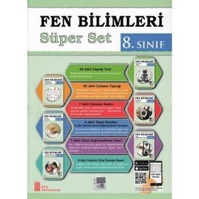 8. Sınıf Fen Bilimleri Süper Set Ata Yayıncılık