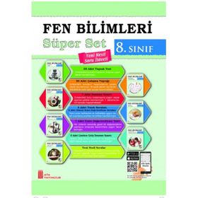 8. Sınıf Fen Bilimleri Süper Set Ata Yayıncılık