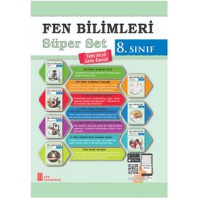 8. Sınıf Fen Bilimleri Süper Set Ata Yayıncılık