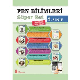 8. Sınıf Fen Bilimleri Süper Set Ata Yayınları