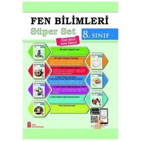 8. Sınıf Fen Bilimleri Süper Set Ata Yayınları