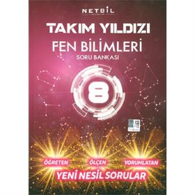 8.Sınıf Fen Bilimleri Takım Yıldızı Soru Bankası Netbil Yayınları