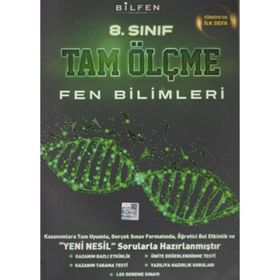 8. Sınıf Fen Bilimleri Tam Ölçme 1 - Bilfen Yayınları