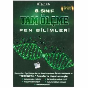 8. Sınıf Fen Bilimleri Tam Ölçme 1 - Bilfen Yayınları