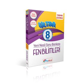 8. Sınıf Fen Bilimleri Ultra Çözümlü Soru Bankası Köşebilgi Yayınları