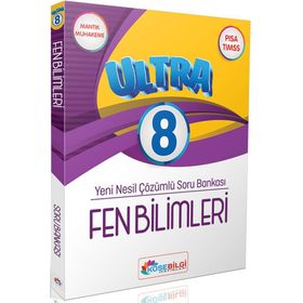8. Sınıf Fen Bilimleri Ultra Çözümlü Soru Bankası Köşebilgi Yayınları