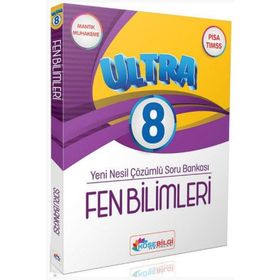 8. Sınıf Fen Bilimleri Ultra Çözümlü Soru Bankası Köşebilgi Yayınları