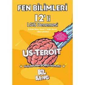 8. Sınıf Fen Bilimleri Us-Teroit 12 LGS Denemesi-Kültür Yayınları