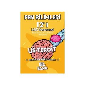 8. Sınıf Fen Bilimleri Us-Teroit 12 LGS Denemesi-Kültür Yayınları