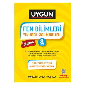 8. Sınıf Fen Bilimleri Üst Düzey Soru Modelleri-Sadık Uygun Yayınları