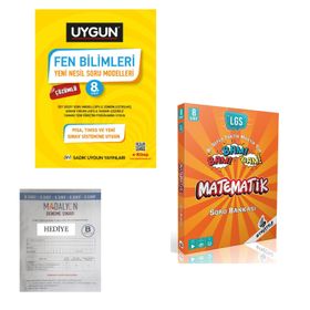 8. Sınıf Fen Bilimleri Üst Düzey Soru Modelleri-Sadık Uygun Yayınları