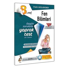 8. Sınıf Fen Bilimleri Yaprak Test - Blok Test Komisyon