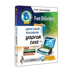 8. Sınıf Fen Bilimleri Yaprak Test - Blok Test Komisyon