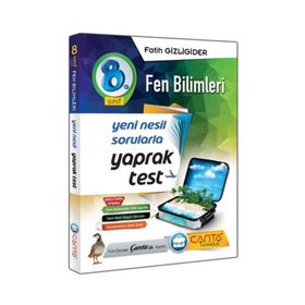 8. Sınıf Fen Bilimleri Yaprak Test - Blok Test Komisyon