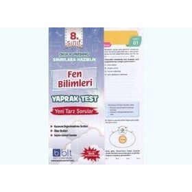8. Sınıf Fen Bilimleri Yaprak Test-Bulut Eğitim