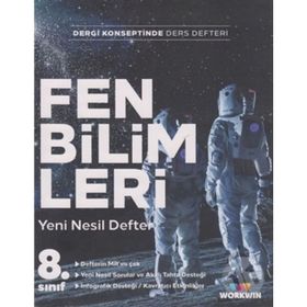8. Sınıf Fen Bilimleri Yeni Nesil Ders Defteri-Workwin Yayınları