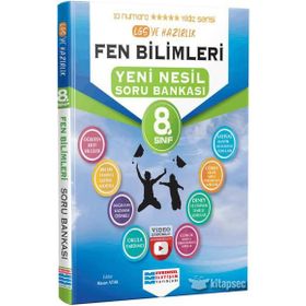 8.Sınıf Fen Bilimleri Yeni Nesil Soru Bankası - Evrensel İletişim Yayınları
