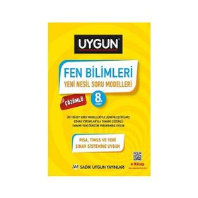 8. Sınıf Fen Bilimleri Yeni Nesil Soru Modelleri - Sadık Uygun Yayınları