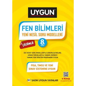8. Sınıf Fen Bilimleri Yeni Nesil Soru Modelleri - Sadık Uygun Yayınları